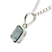 Blue Topaz Pendant