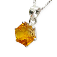 Citrine Star Pendant