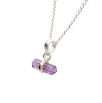 Amethyst Double Point Pendant